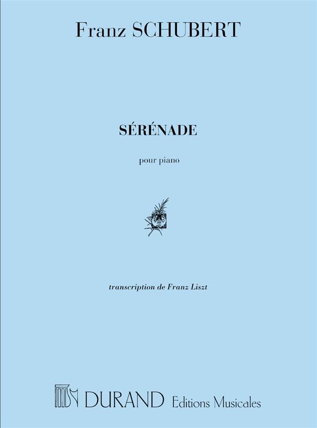 Sérénade - Transcription Pour Piano Par Franz Liszt - na klavír